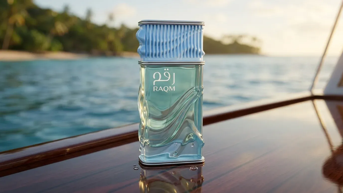 Frasco de Nusuk Raqm Extrait de Parfum